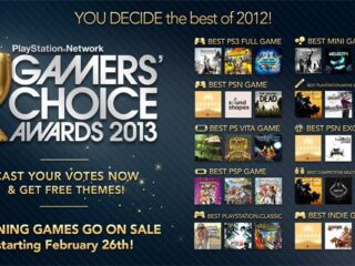 PlayStation Network Gamers´ Choice Awards: Wybierz najlepsze gry na PlayStation
