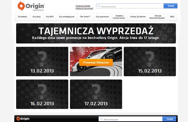 Origin: „Tajemnicza” wyprzedaż ? Need for Speed: Most Wanted za niecałe 50 zł